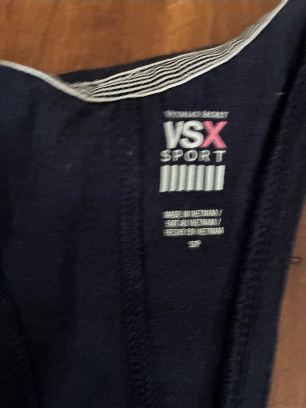 VSX Navy Tank with Mint Graphic Logo - Picture 3 of 3